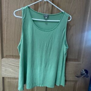 J. Jill Vibrant Green Tank Top